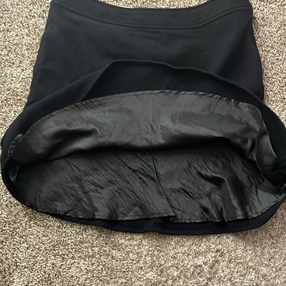 Black GAP above the knee wool mini skirt size 12 - Picture 7 of 10